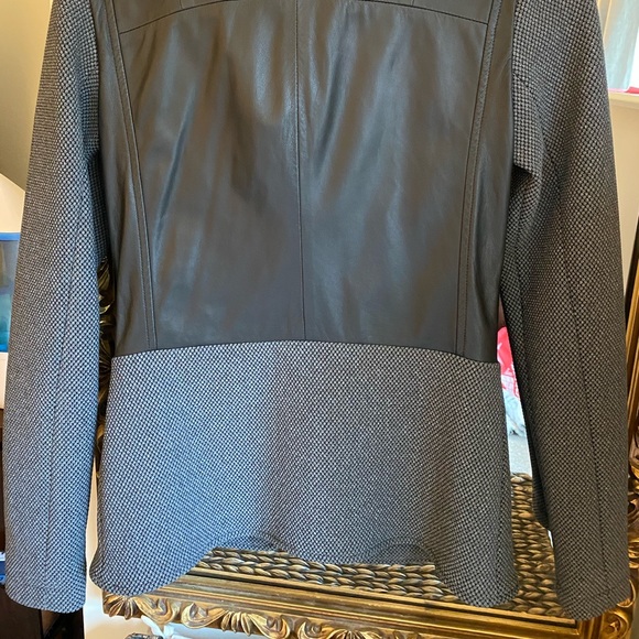 Leather/sweater jacket - Picture 2 of 6